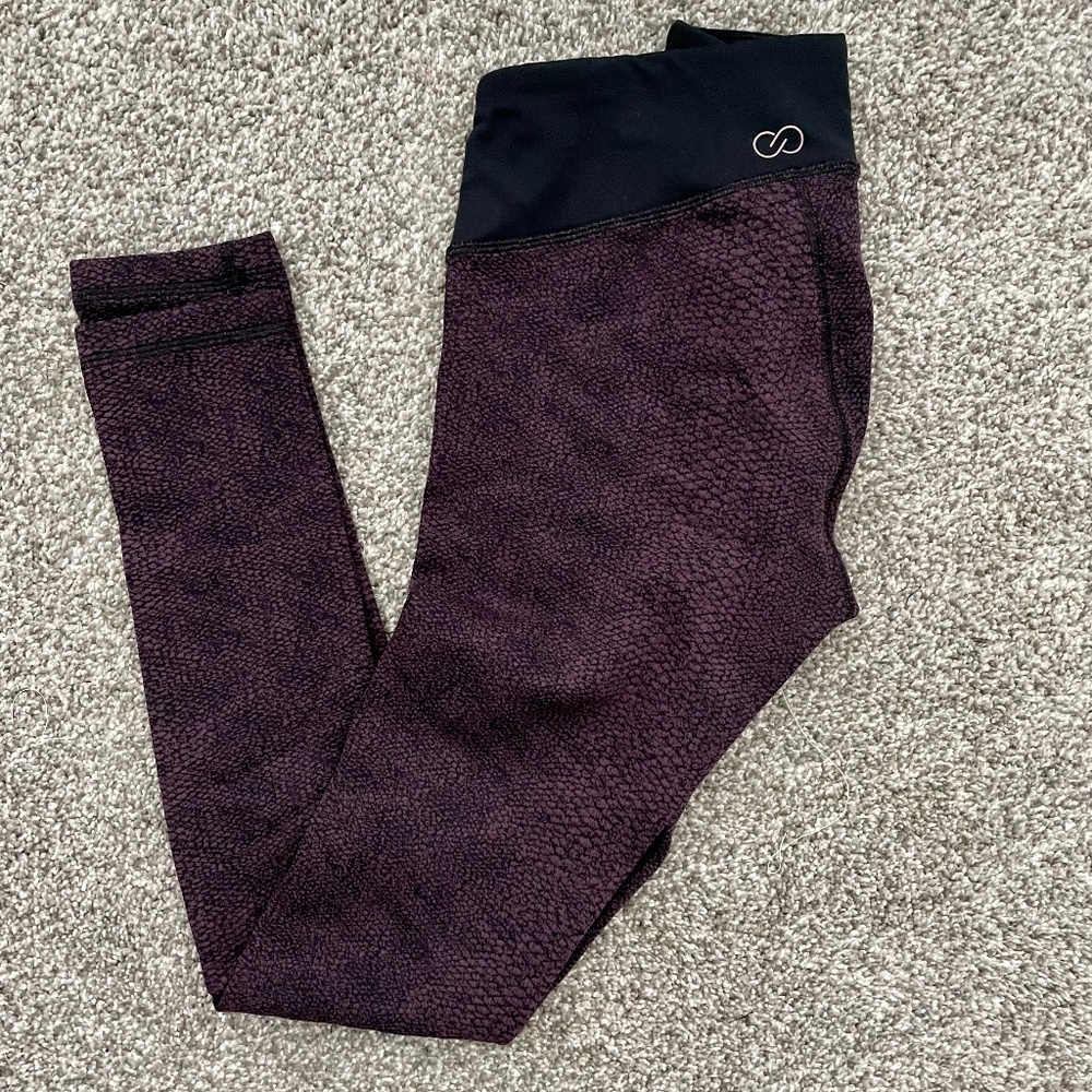 CALIA Jaquard Snake Print leggings | XS